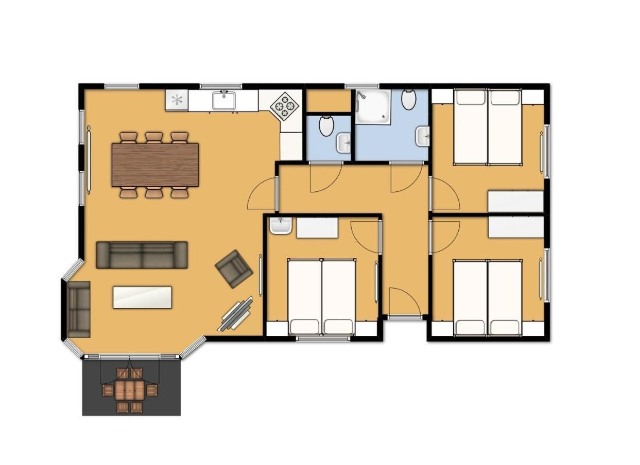 Rcn Vakantiepark De Potten Offingawier Стая снимка